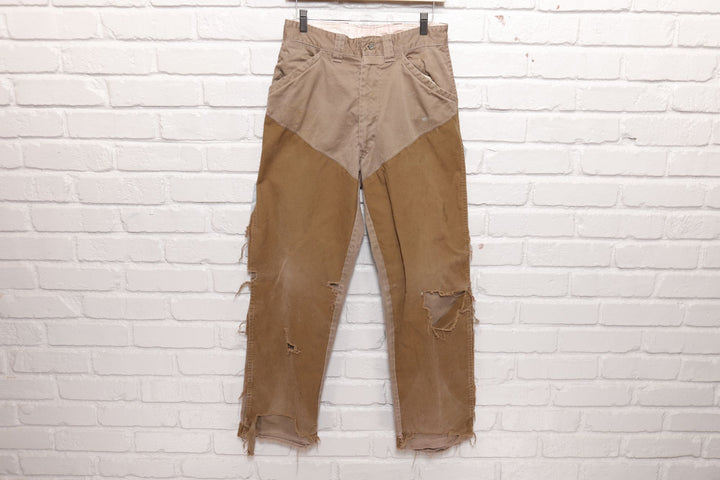 Ted Williams Vintage Distressed Hunting Pants 80s 30/30