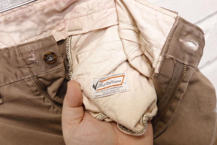 Ted Williams Vintage Distressed Hunting Pants 80s 30/30