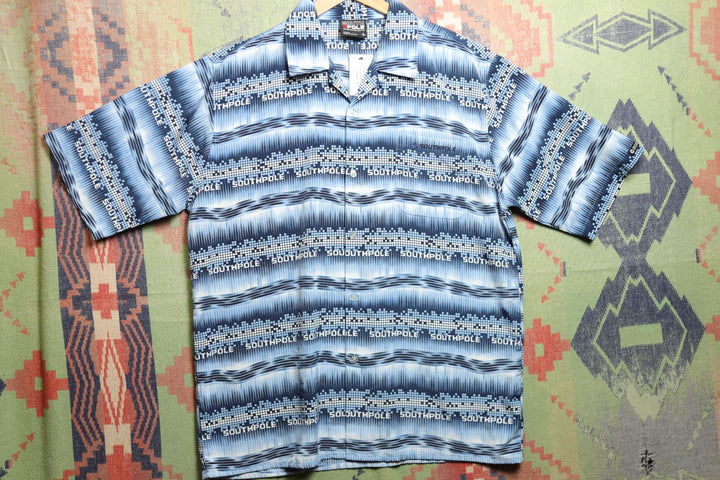 Southpole Vintage Short Sleeve Shirt Large Y2K 2000s