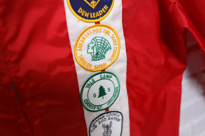 Arkansas Girl Scouts Vintage Patch Jacket Large 70s