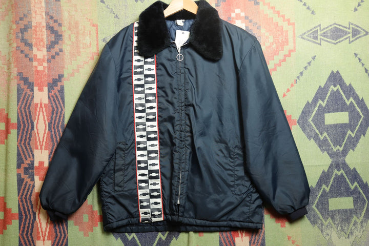 Chevy Logo Vintage Racing Jacket Medium 70s
