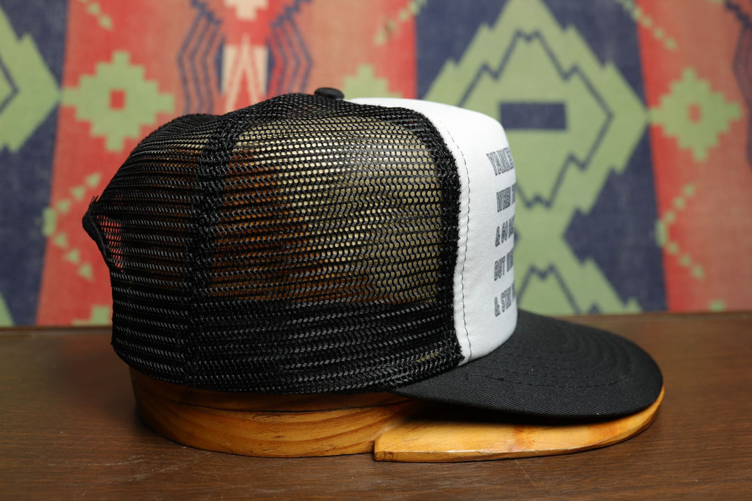Yankees are Like Hemeroids Vintage Snapback Trucker Hat 80s