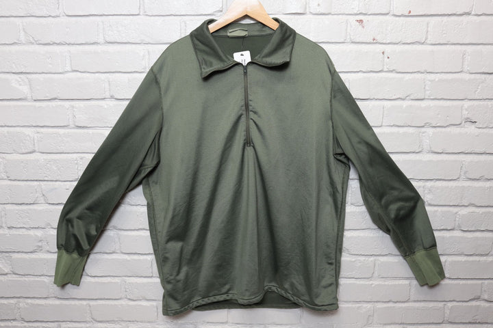 90s Vintage US Military Quarter Zip Sweatshirt Size XL