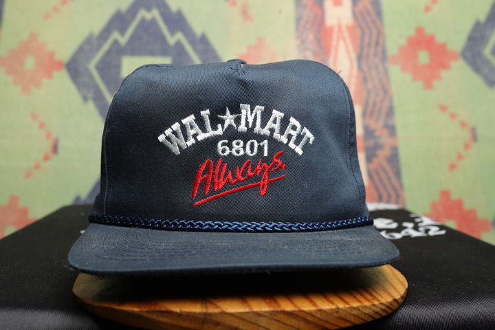 Walmart 6801 Vintage Snapback Hat 90s