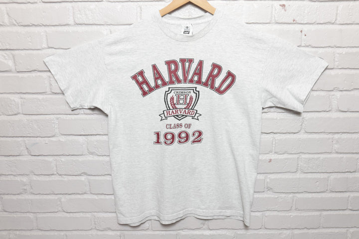 Harvard 1992 Vintage T Shirt 90s XL