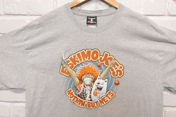 2000s Vintage Eskimo Joe's Mothin but Nets T Shirt Size XL