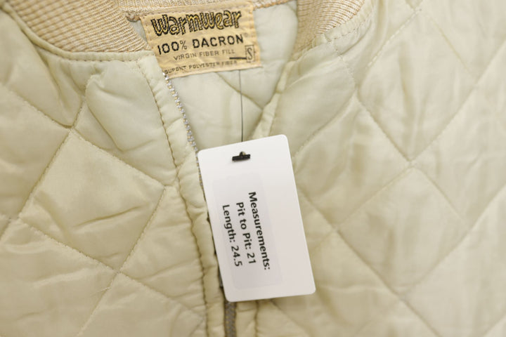 Warmwear Vintage Quilted  Jacket Small 60s
