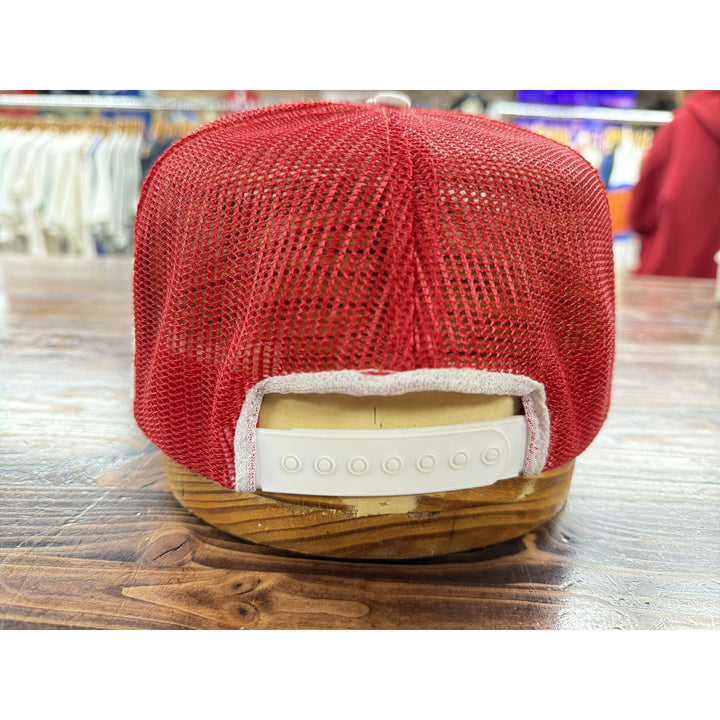 University of Indiana Vintage 3 Stripe Snapback Trucker Hat 80s