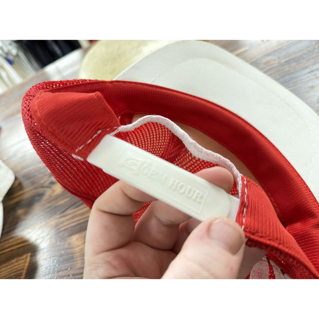 University of Indiana Vintage 3 Stripe Snapback Trucker Hat 80s