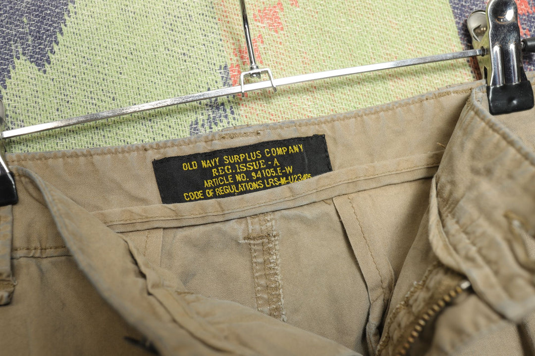 Old Navy Vintage Cargo Shorts 38/11 Y2K 2000s