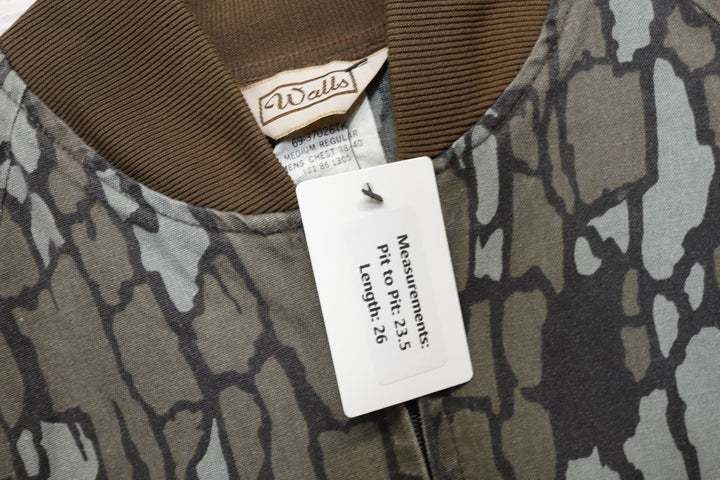Walls Trebark Camo Vintage Jacket Medium 90s