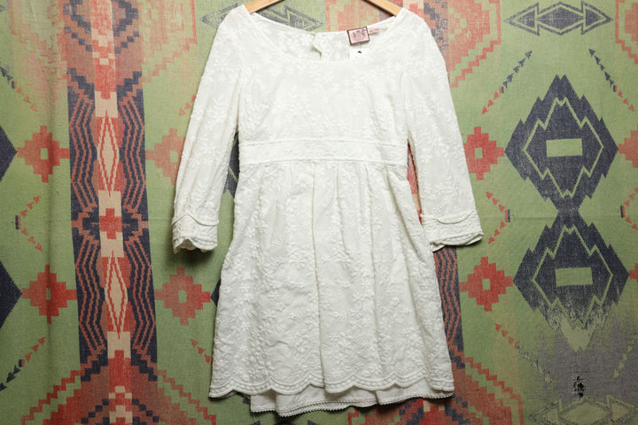 Juicy Couture White Dress Size 6 2000s Y2K
