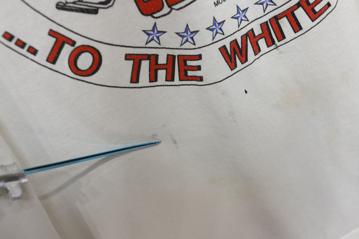 Bill Clinton Vintage Presidential T Shirt 90s Large