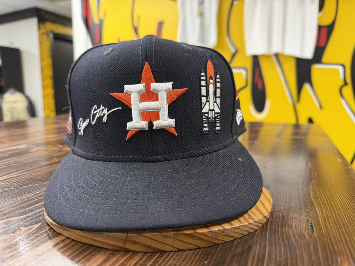 Houston Astros Space City New Era Fitted Hat 7 3/4