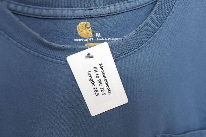 Carhartt Vintage Blue Pocket T Shirt 2000s Medium