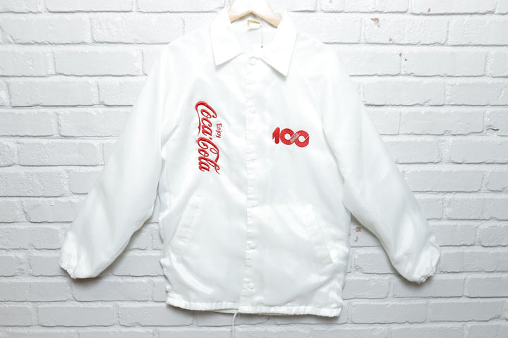 Coca Cola 100 Years Vintage Jacket Small 80s