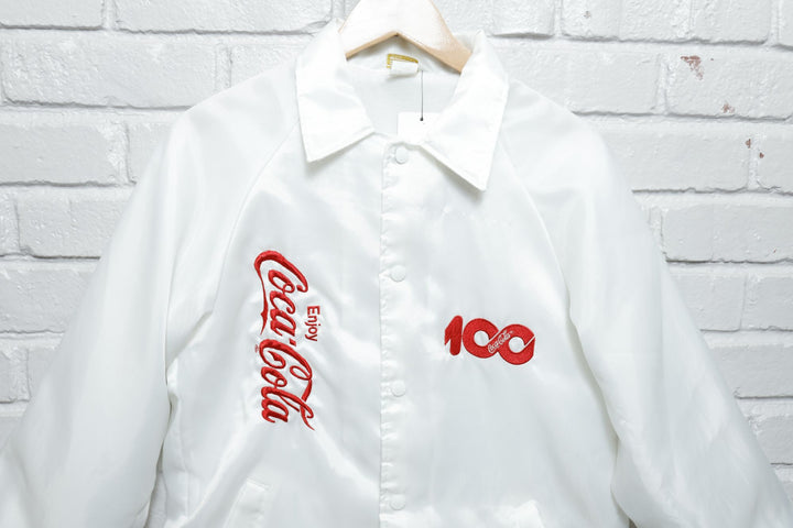 Coca Cola 100 Years Vintage Jacket Small 80s