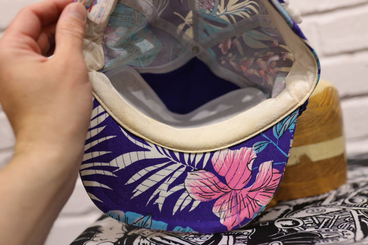 Master Service Vintage Floral Snapback Hat 80s