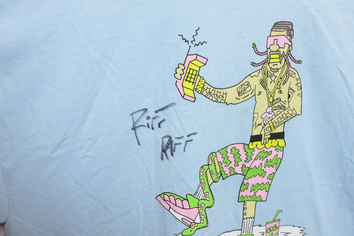 Riff Raff Signed T Shirt Size Medium