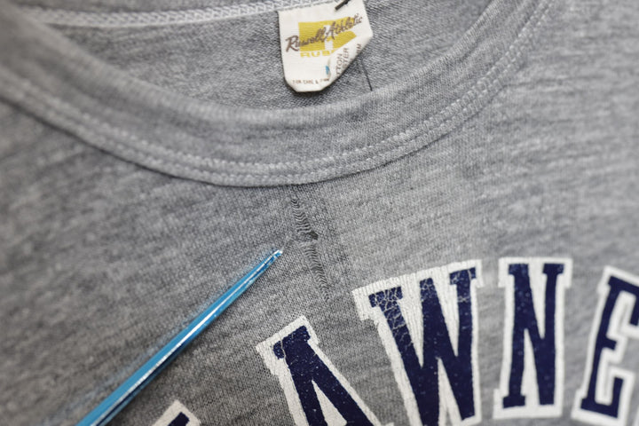 Shawnee Football Vintage Russel Crop T Shirt 80s Medium