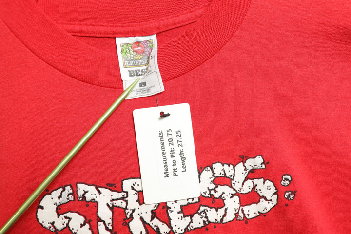 Stress Vintage Funny T Shirt Large 90s