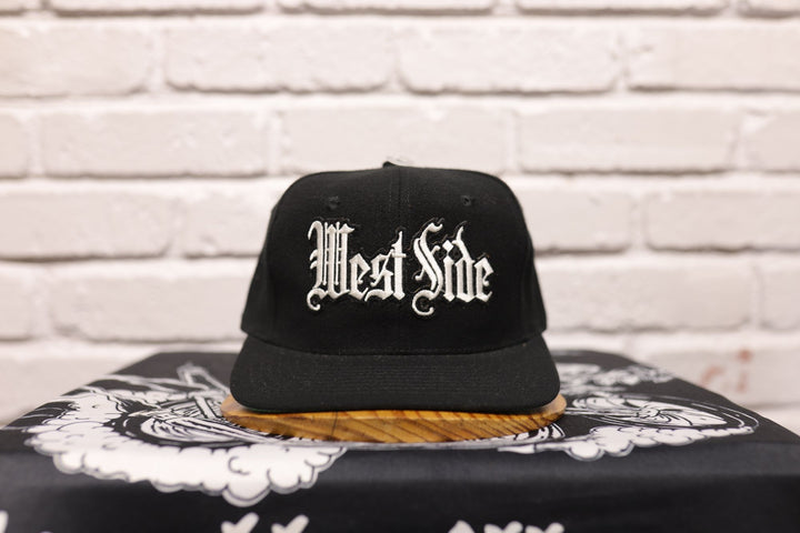 West Side Gothic Logo Vintage Snapback Hat 90s
