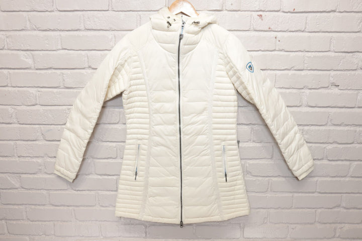 Kuhl Projekt Womens Spyfire White Puffer Jacket Size Small