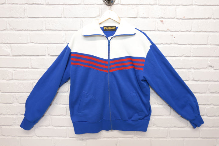 70s Vintage Protour Track Jacket Size Large