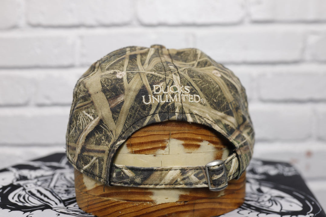 Ducks Unlimited Camo Vintage Hat 2000s
