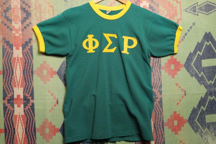 Phi Sigma Rho Vintage Jersey T Shirt Medium 70s