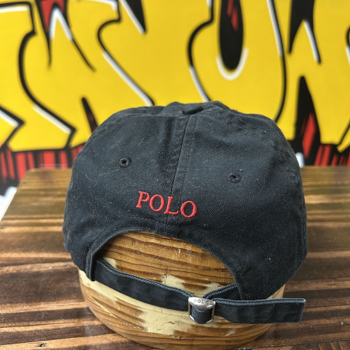 Polo Ralph Lauren Black Strap Back Hat
