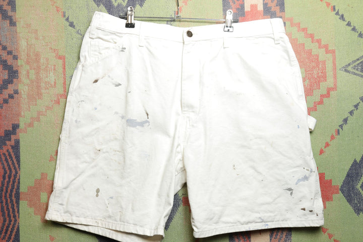 Dickies Vintage Paint Splattered Shorts 2000s 38