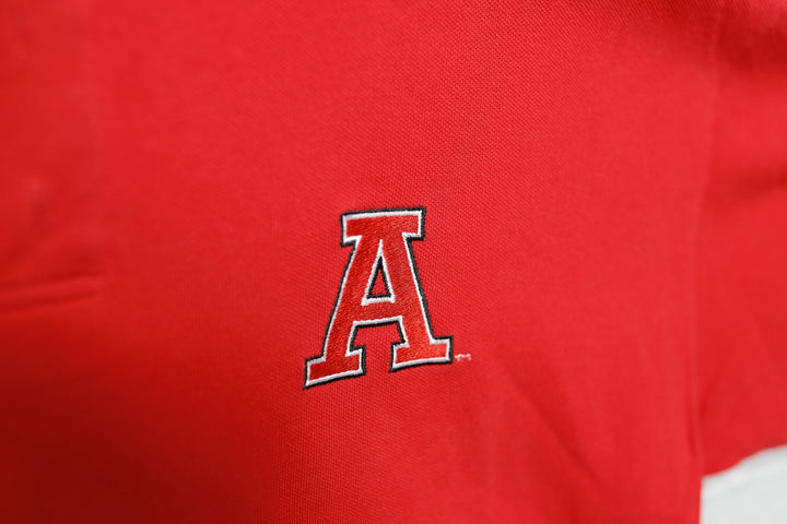 University of Arkansas Vintage A Logo Polo Shirt XL 2000s