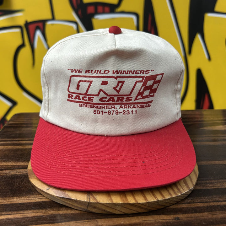 GRT Race Cars Vintage Snapback Hat 90s