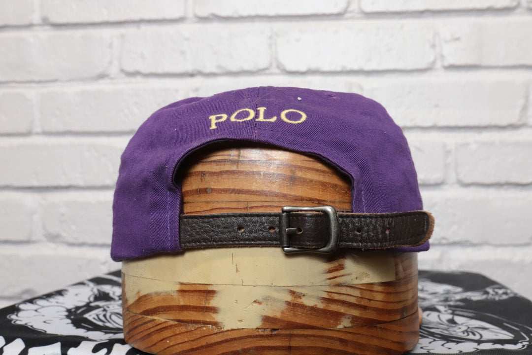 2000s Vintage Polo Ralph Lauren Purple Hat