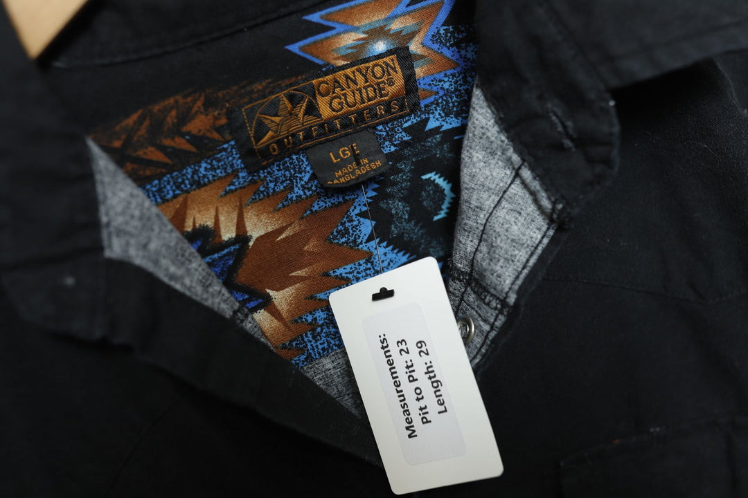 Canyon Guide Western Vintage Shirt Large 90s