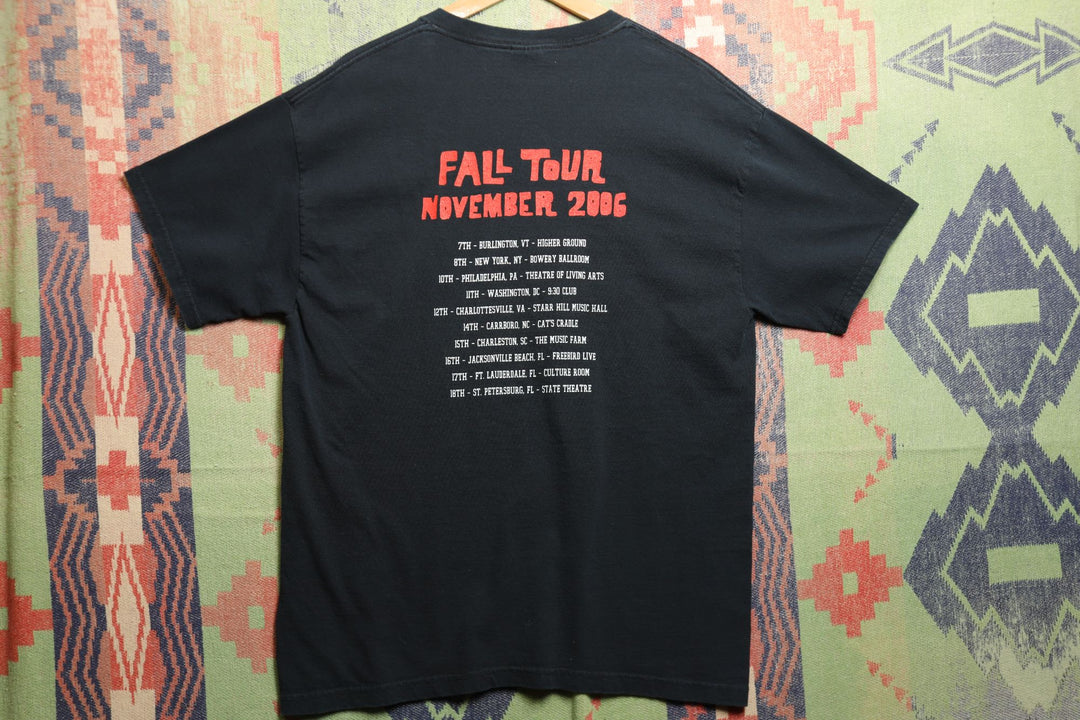 North Mississipi All Stars Spencer Dickinson Vintage Tour T Shirt Large 2000s