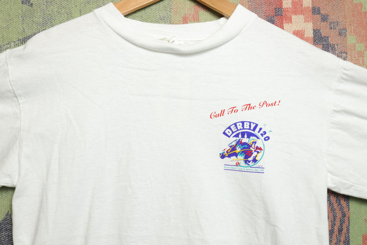 Kentucky Derby Vintage T Shirt Medium  90s