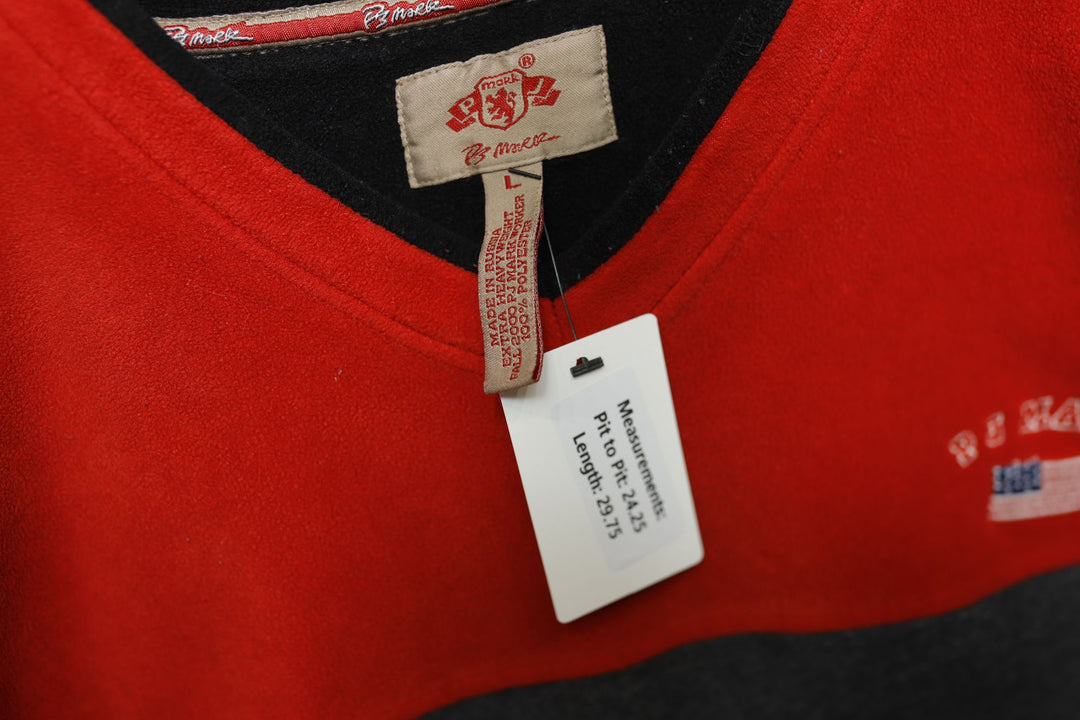 PJ Mark Vintage Y2k Fleece Sweatshirt 2000s Large