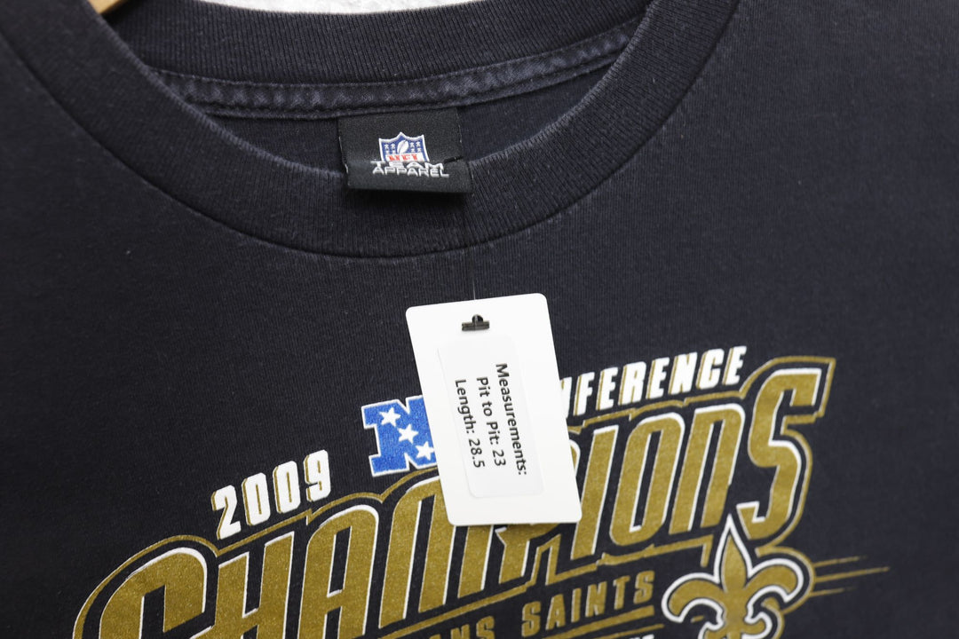New Orleans Saints Vintage Super Bowl T Shirt 2000s XL