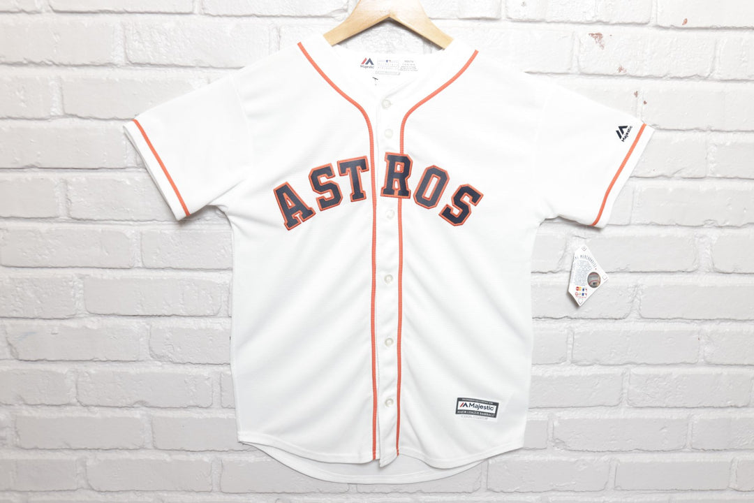 Houston Astros Kids Baseball Jersey Size Large