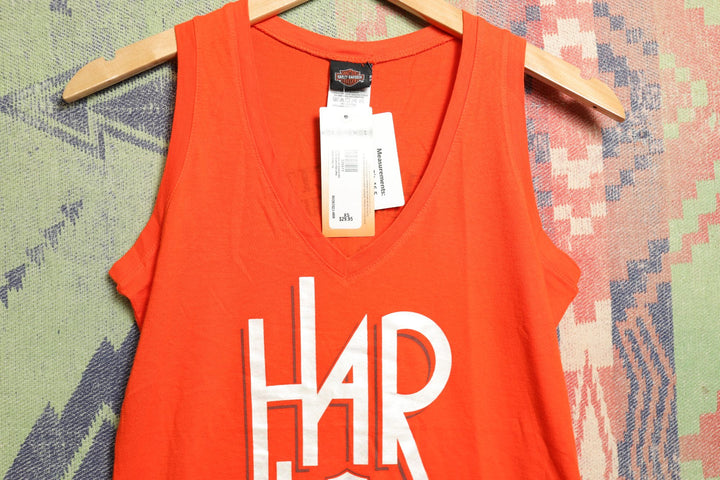 Harley Davidson Red Tank Top NWT XS