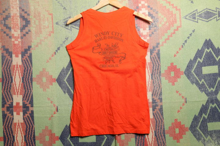 Harley Davidson Red Tank Top NWT XS