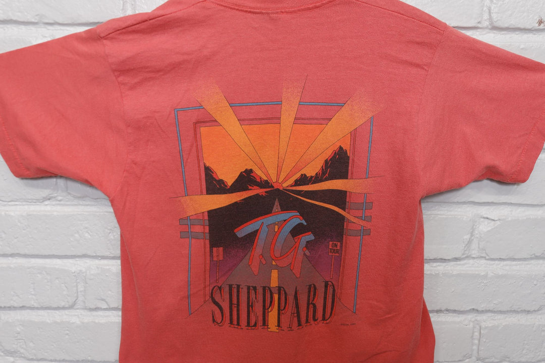 T.G. Sheppard Vintage T Shirt Medium 90s