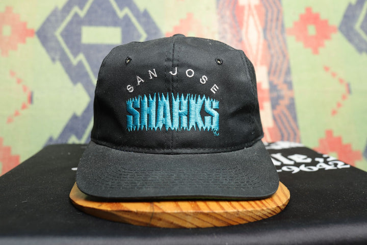 San Jose Sharks Vintage NHL Hockey Snapback Hat 90s G Cap