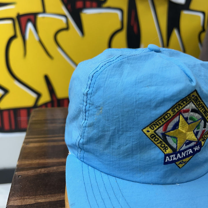 Atlanta Olympics Shooting Team Vintage Snapback Hat 90s