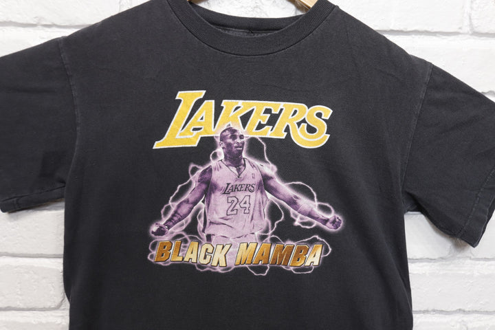Lakers Kobe Bryant Black Mamba Vintage Youth T Shirt XL 2000s