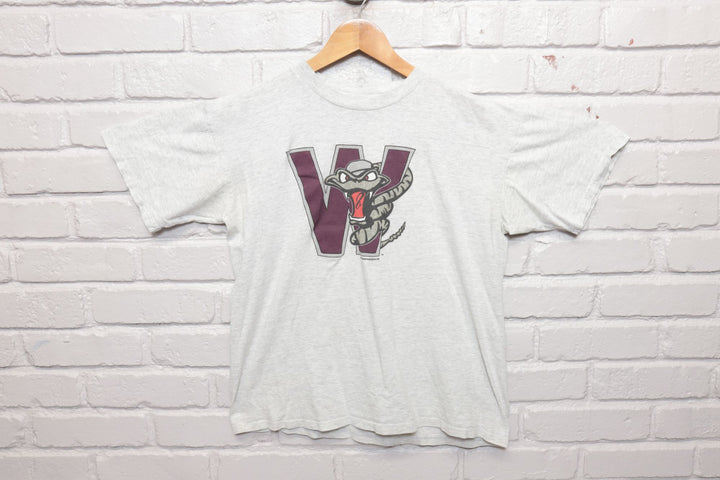 90s Vintage Wisconsin Timber Rattlers T Shirt Size XL