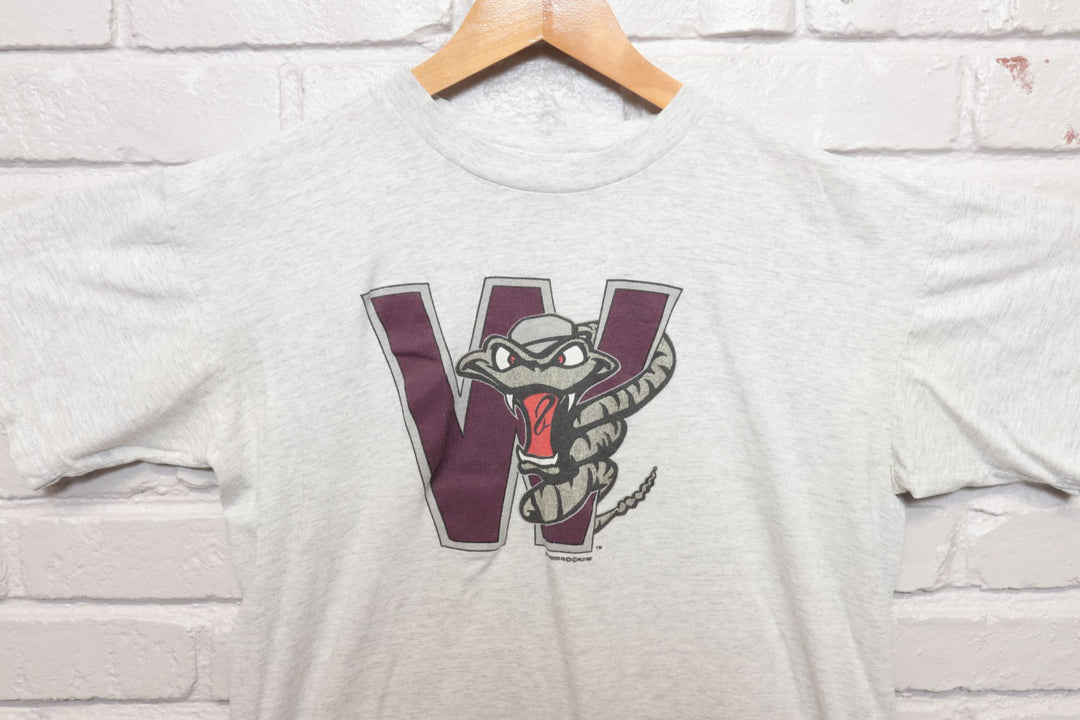 90s Vintage Wisconsin Timber Rattlers T Shirt Size XL