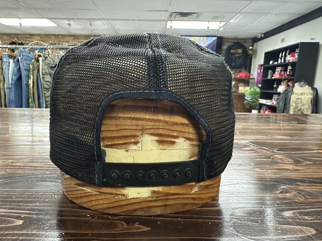 Team Detroit Diesel Vintage Snapback Trucker Hat 80s